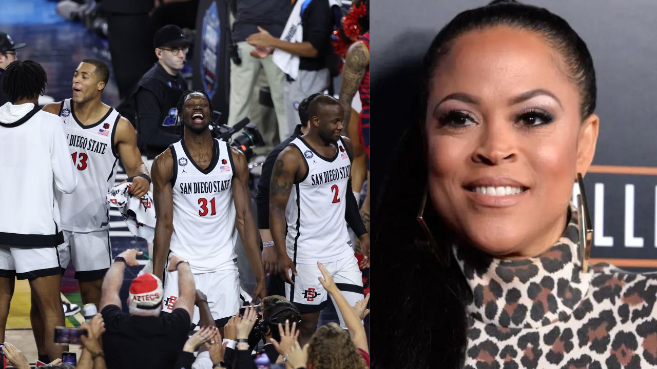 "#CaliforniaLove": Shaquille O'Neal Ex-Wife Shaunie O'Neal Vehemently Celebrates as San Diego State Squeak into March Madness Finals