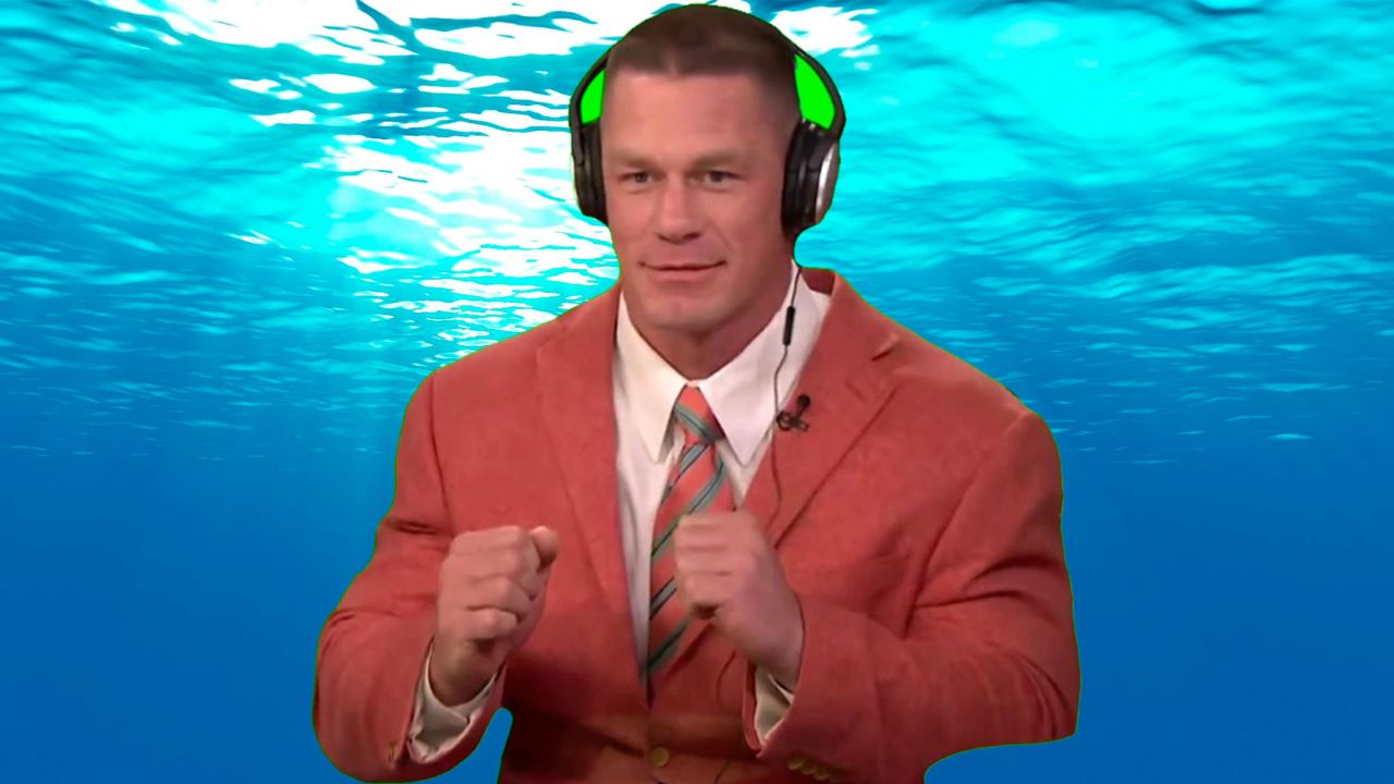 John Cena dancing headphones