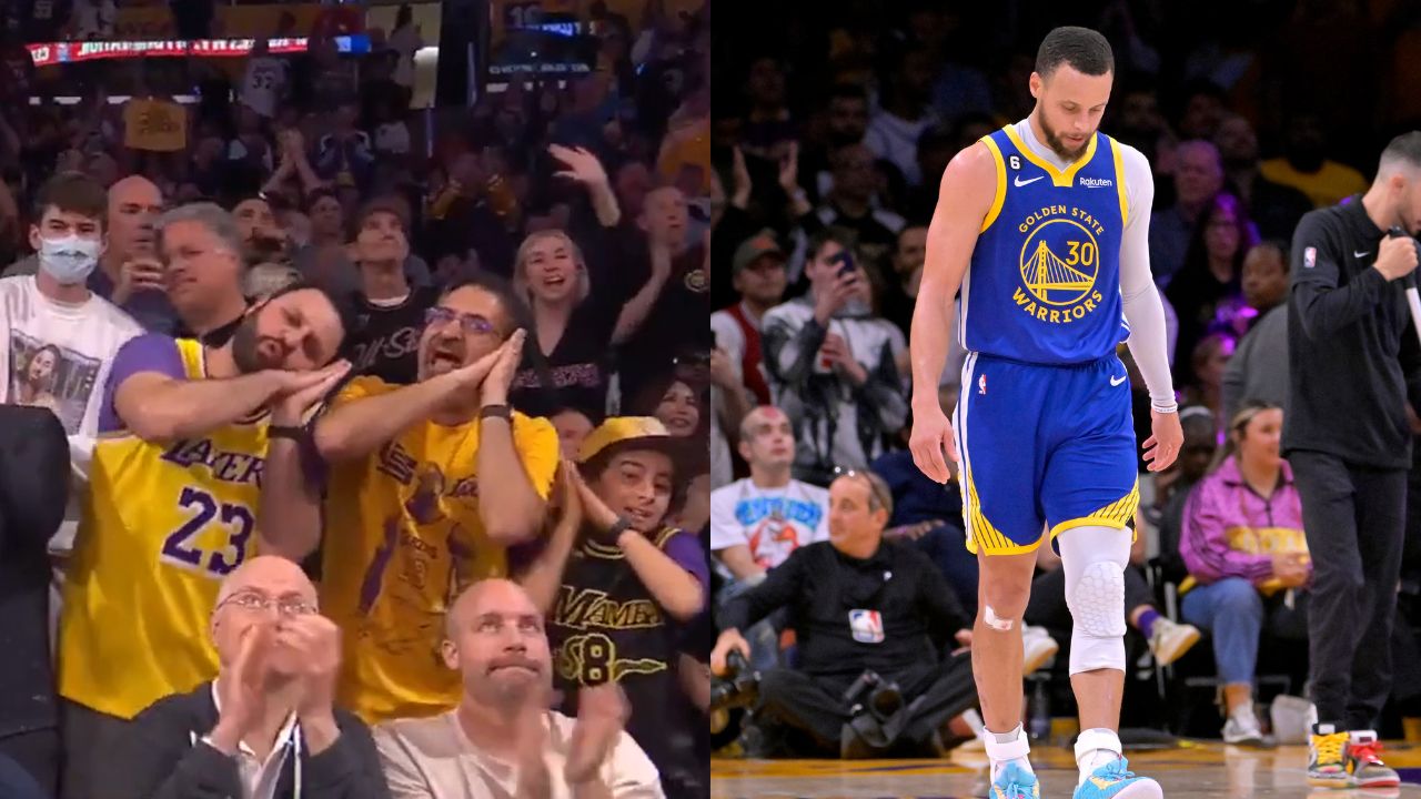 “Lakers Fans Broke Out the ‘Night-Night’ on Stephen Curry!”: Warriors Star Gets Trolled After LeBron James and Co. Eliminate Them in 6 Games
