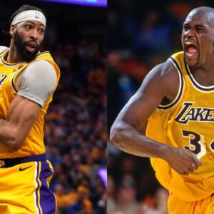 Shaquille O’Neal Tips Hat To Anthony Davis After Becoming First Laker To Record A 30/20 Game In 19 Years