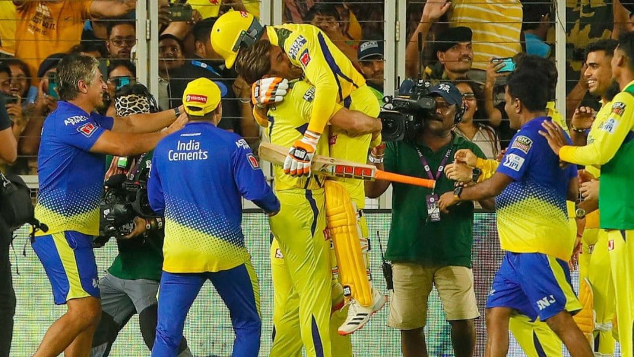 CSK Win Images of Dhoni and Jadeja: Best Twitter Reactions On CSK Winning IPL 2023