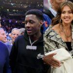 Jessica Alba Intervenes as Aaron Rodgers Mercilessly Trolls Sauce Gardner