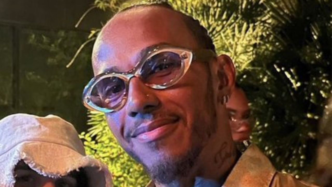 Team Lewis Hamilton Spots Juliana Nalu Sneakily Hanging Out With Mercedes Star