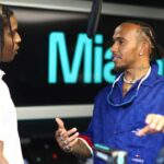 Rihanna’s Baby Daddy ASAP Rocky Chills With Her Rumored Ex Lewis Hamilton