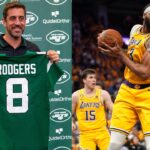 Aaron Rodgers and Anthony Davis