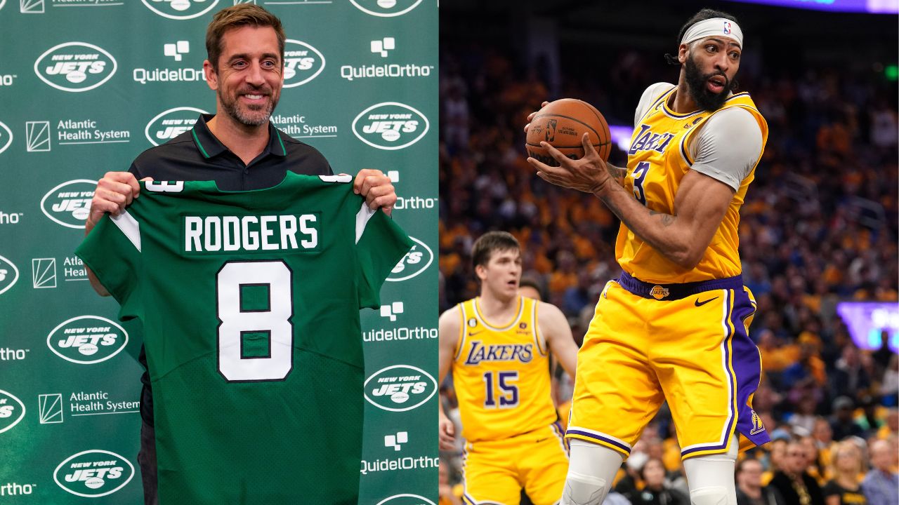 Aaron Rodgers and Anthony Davis