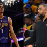 WATCH: Victor Wembanyama’s ‘happy reaction’ to Rockets getting the 4th pick should worry Ime Udoka