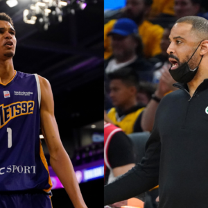 WATCH: Victor Wembanyama’s ‘happy reaction’ to Rockets getting the 4th pick should worry Ime Udoka