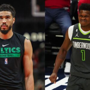 "Jayson Tatum's Doesn't Look Big On TV": Anthony Edwards Reveals How Deceptively Muscular The 210lb Celtics Star Is