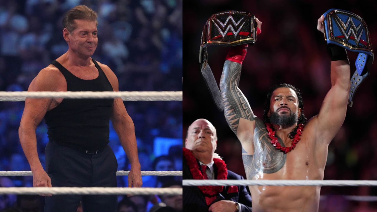Vince McMahon Roman Reigns