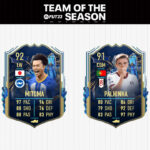 Kaoru Mitoma and Joao Palhinha FIFA 23 TOTS