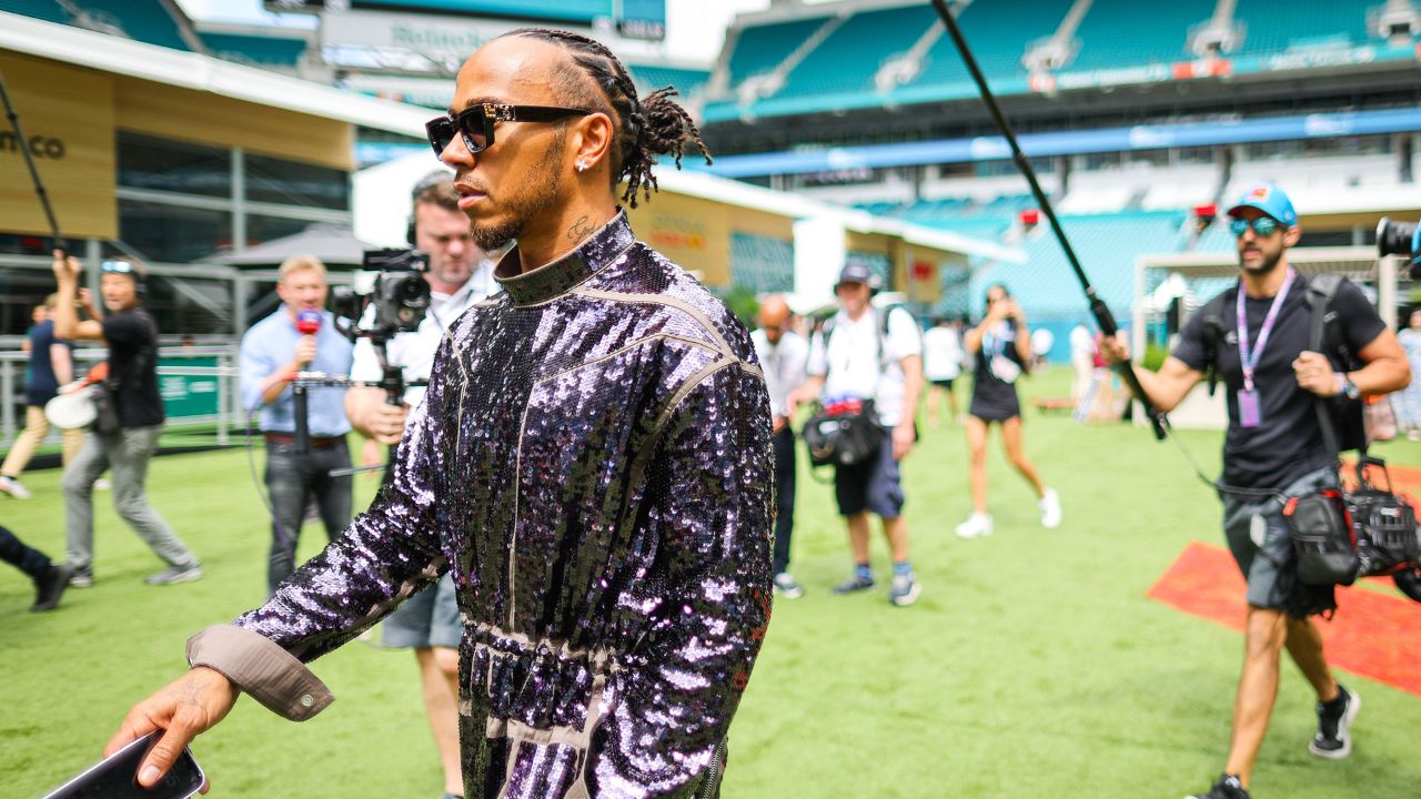 Party Animal Lewis Hamilton Lives Up to His Nature Despite Having a Bad Day at Office at Miami GP