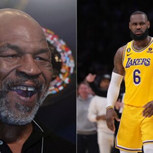 Mike Tyson, Who Once Tried to Beat Up Michael Jordan, Stayed Calm Despite LeBron James' 'Annoying' Interruption During Conor McGregor Fight