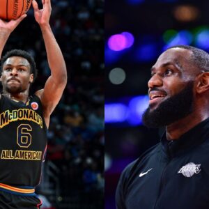 Days After TNT Analyst Hit LeBron James With Bronny James Reality Check, the King Proudly Shares His Son’s High School Tribute