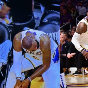 Teenage Girl ‘Nonchalantly’ Sitting Next to LeBron James on $34,803 Courtside Seat Draws Ire of Fans During Game 3 of Lakers-Warriors