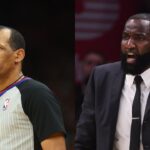 Watch: NBA Referee Eric Lewis' Burner Account Investigation Leaves Kendrick Perkins Gasping for Air