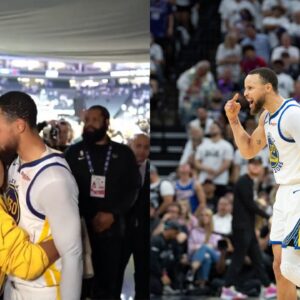 Stephen Curry Shared an Adorable Moment With Wife Ayesha After 50-Point Game 7 Against Kings