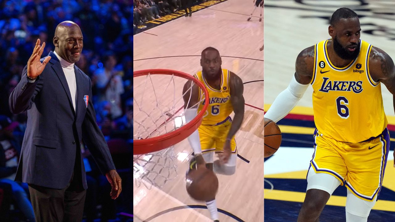 “Find Me a Video of Michael Jordan Doing That”: Fans Dig Up Old Footage After LeBron James’ Fumbled Attempt in Game 2 vs Nuggets