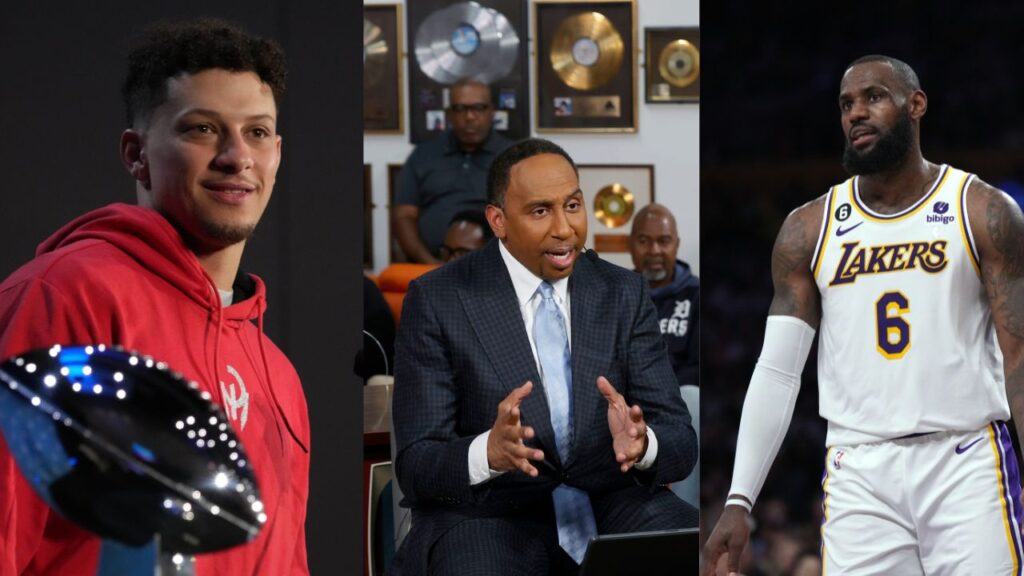 Stephen A, Smith and Marcus Spears’ Fiery Debate on Patrick Mahomes-Lebron James Analogy Leaves the Internet on Fire
