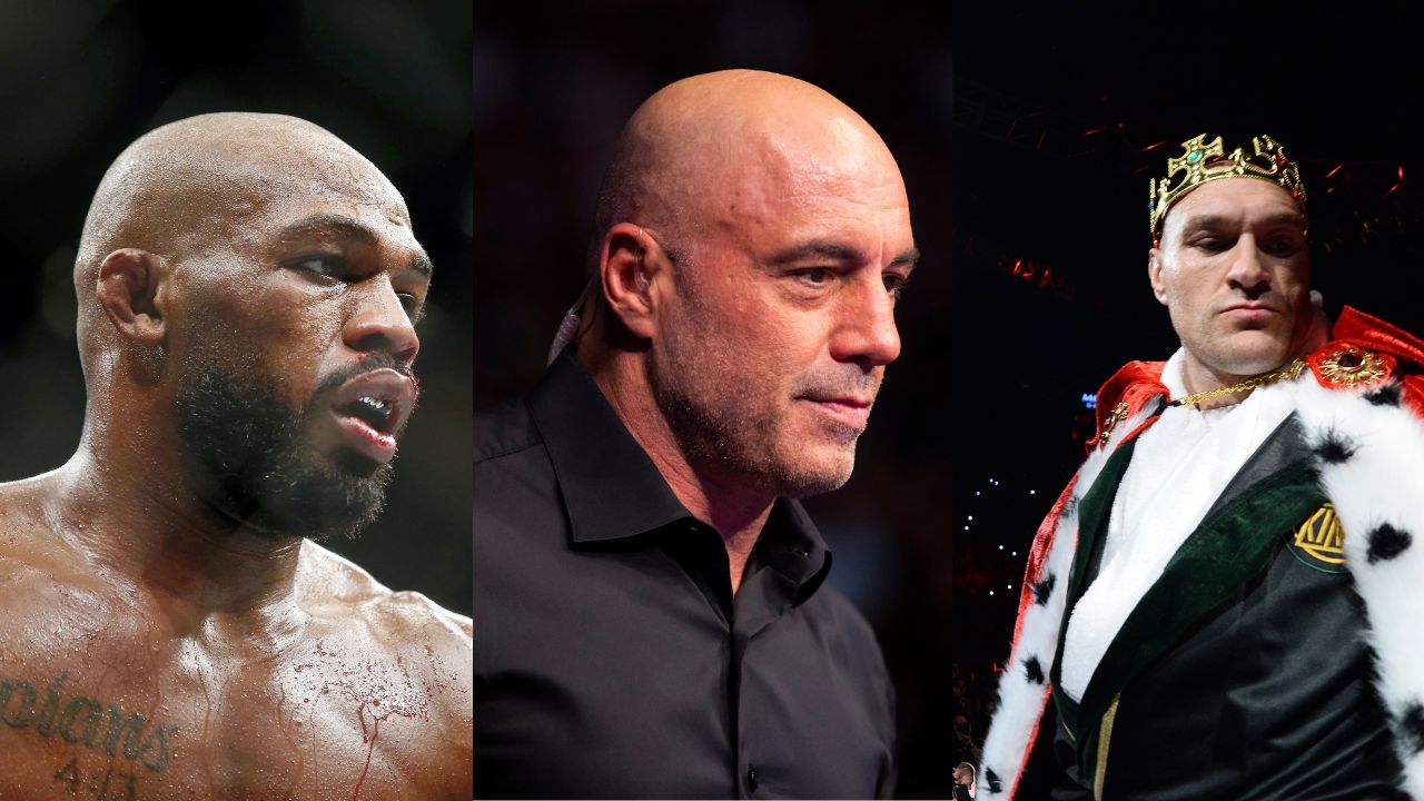 Jon Jones, Joe Rogan, Tyson Fury