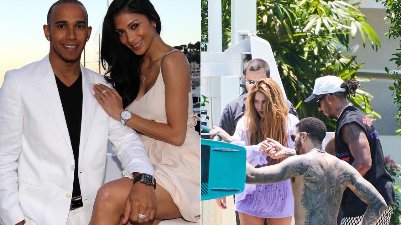Amidst Fake Shakira Dating Rumors, Lewis Hamilton Caught Standing Up for Ex Flame Nicole Scherzinger