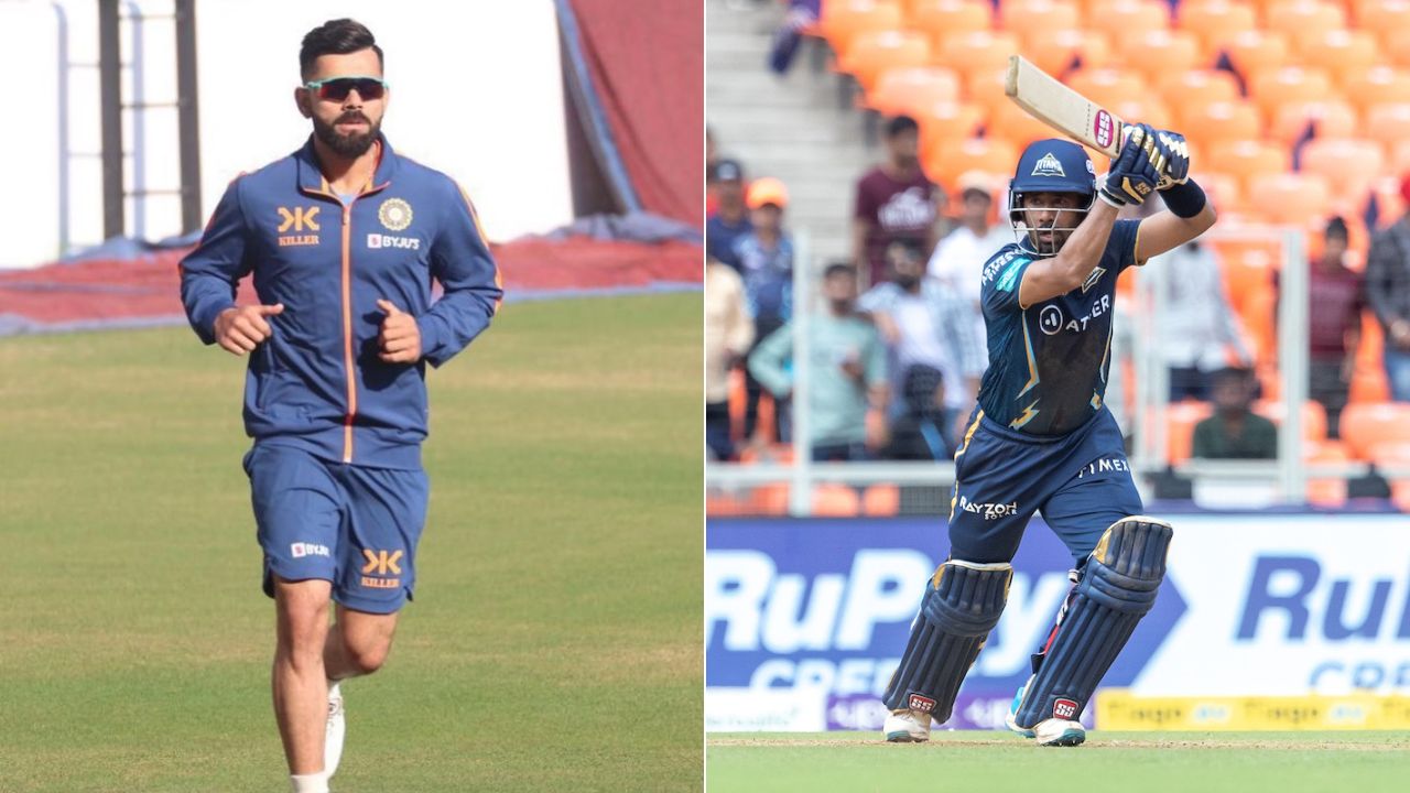 Virat Kohli Applauds Wriddhiman Saha To The Echo For 81 vs LSG at Narendra Modi Stadium