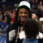 Watch: Ja Morant Hitting the Griddy with Adorable 3-year-old Daughter Kaari Morant Goes Viral