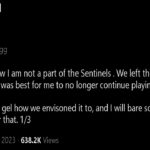 Sentinels Remove Dephh From Their Active Valorant Roster