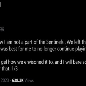 Sentinels Remove Dephh From Their Active Valorant Roster