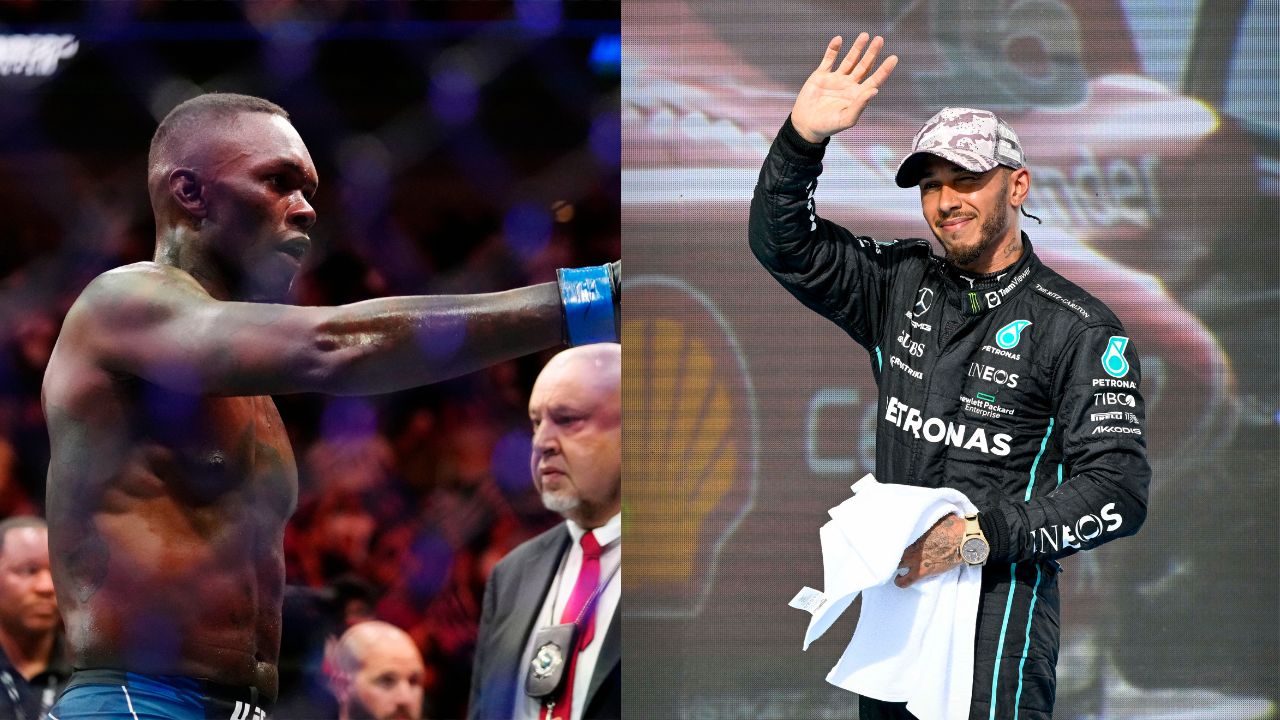 Israel Adesanya, Lewis Hamilton