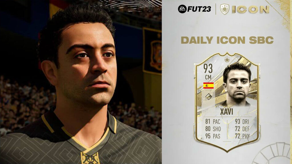 FIFA 23 Xavi Hernandez Prime Icon SBC
