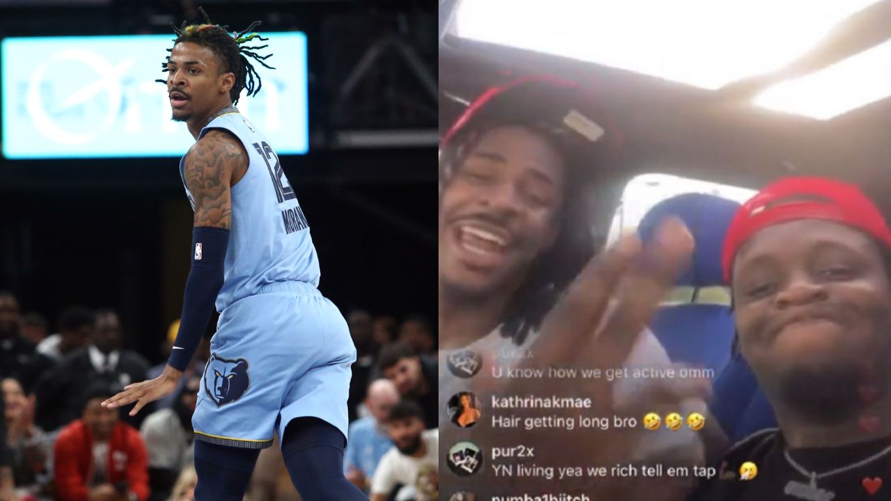 After Missing $39 Million, Ja Morant Allegedly Flashes Gun Again on Instagram Live 2 Months After Suspension