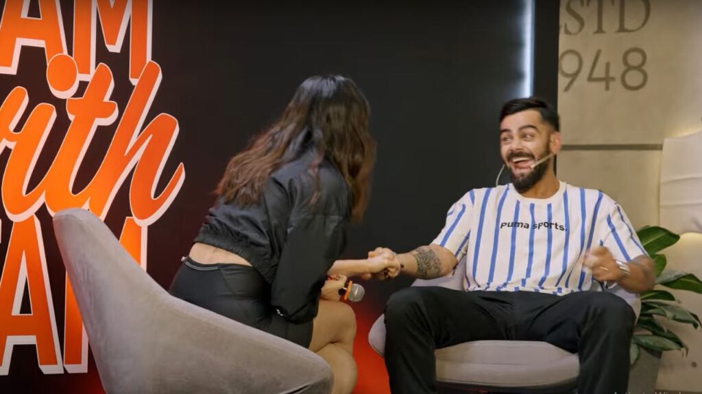 "Bread Pakode Ki Kasam": Virat Kohli Nails Anushka Sharma-Ranveer Singh Dialogue From 'Band Baaja Baaraat'