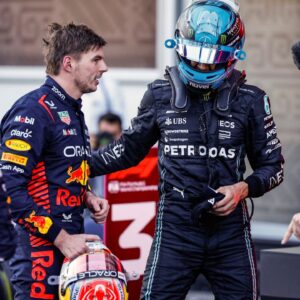 George Russell Ignores 'Pathetic' Max Verstappen While Greeting Rest of His Contemporaries in Paddock