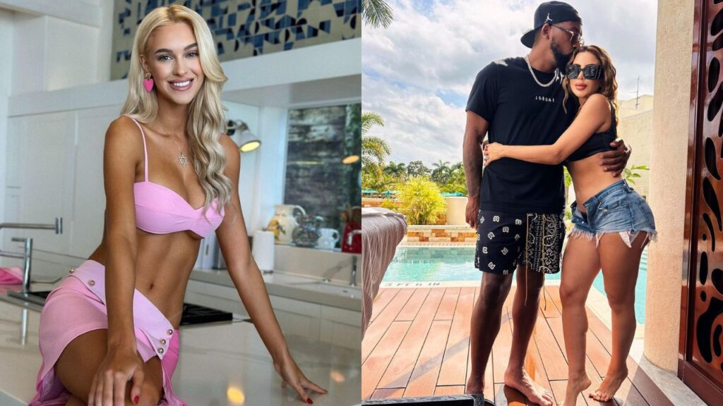 Veronika Rajek, Marcus Jordan, Larsa Pippen