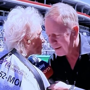 Martin Brundle Gets Hit On By 89 Year Old Photographer at Monaco GP
