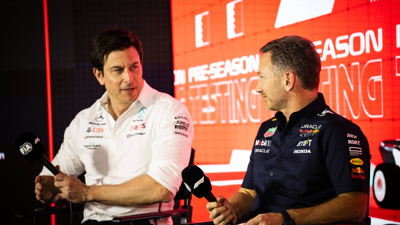 “Think He’s Blocked’: Red Bull Boss Christian Horner Spills the Beans on Love-Hate Relationship With Mercedes’ Toto Wolff
