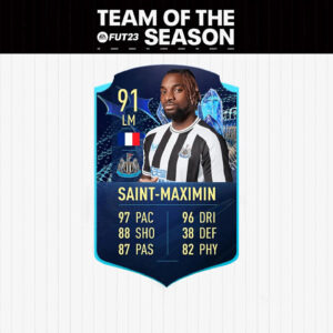 FIFA 23 Allan Saint-Maximin TOTS Moments