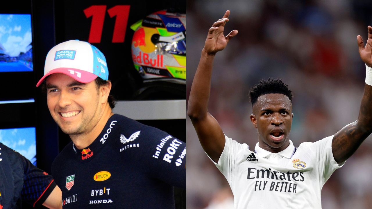 Sergio Perez Receives Special Gift From Real Madrid Ahead of Their Manchester City Clash