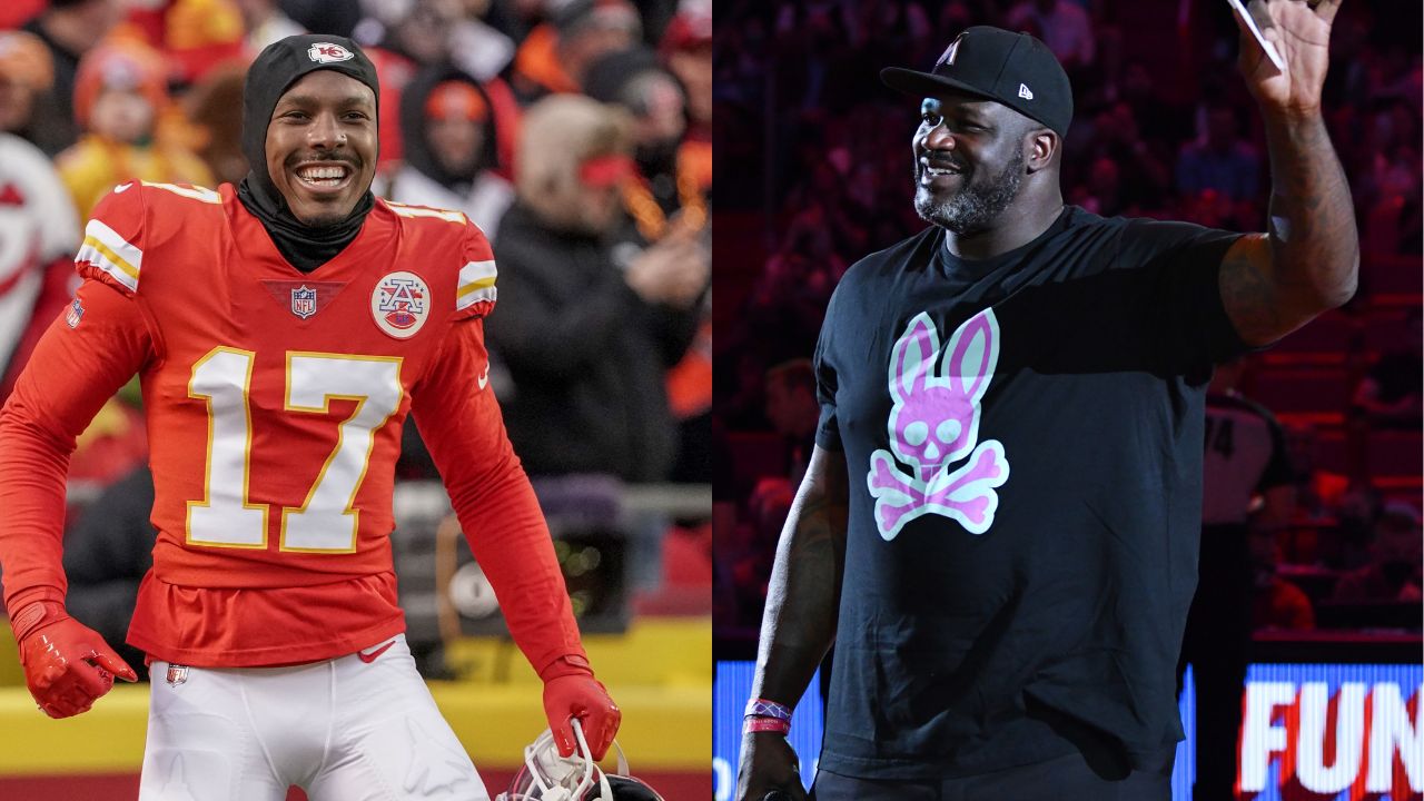 Mecole Hardman, Shaquille O'Neal