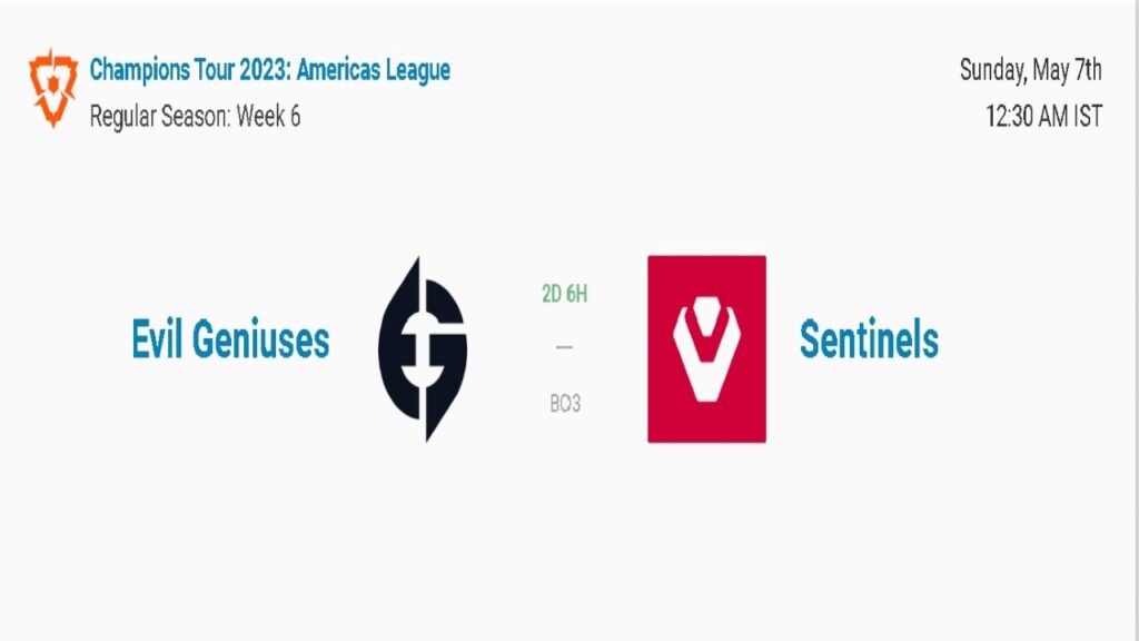 Valorant Americas Showdown: Evil Genuises vs Sentinels; Where to Watch, Points Table and More!