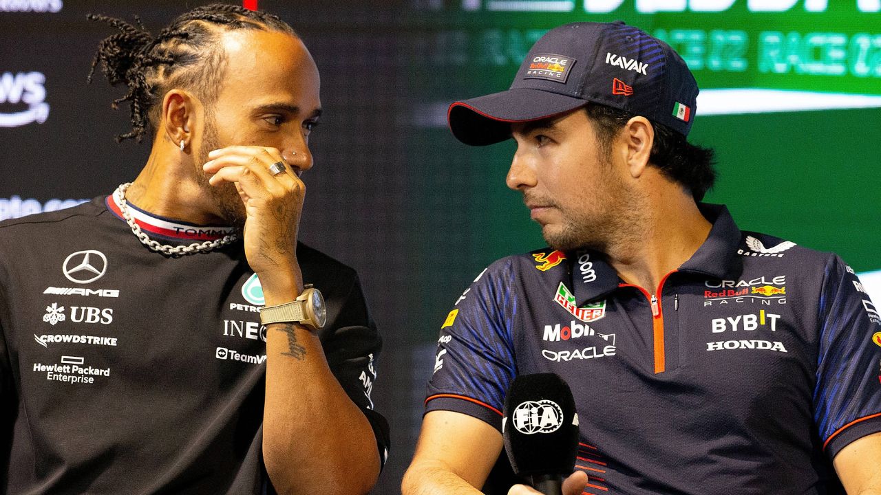F1 Fans Shell-Shocked as Sergio Perez Labels Lewis Hamilton as 'Distrustful' in Recent Game