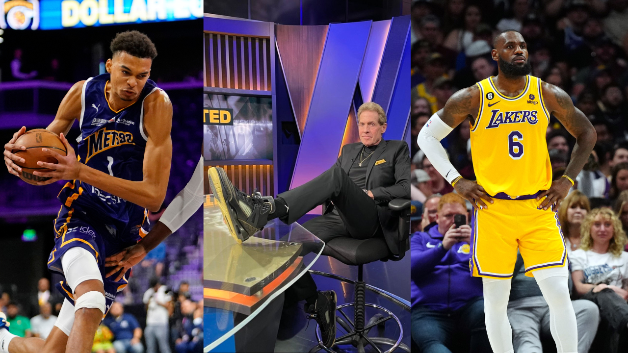 Skip Bayless Scoffs at Victor Wembanyama Propaganda Underplaying Lebron James' Dominance in the League: "Wemby Will be the Greatest Player"