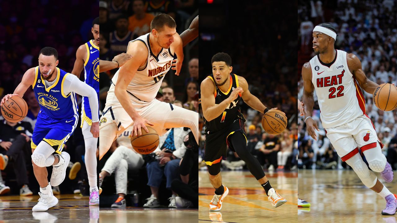 Skip Bayless Calls Out Stephen Curry, Nikola Jokic and Devin Booker By Declaring Jimmy Butler “the Best Player in the Playoffs”