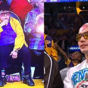 ‘Lil Old Asian Lady’ And ‘AANG From Avatar’ Sitting On $30,000 Courtside Seats For LeBron James’ Lakers Vs Warriors Has Fans In Disarray