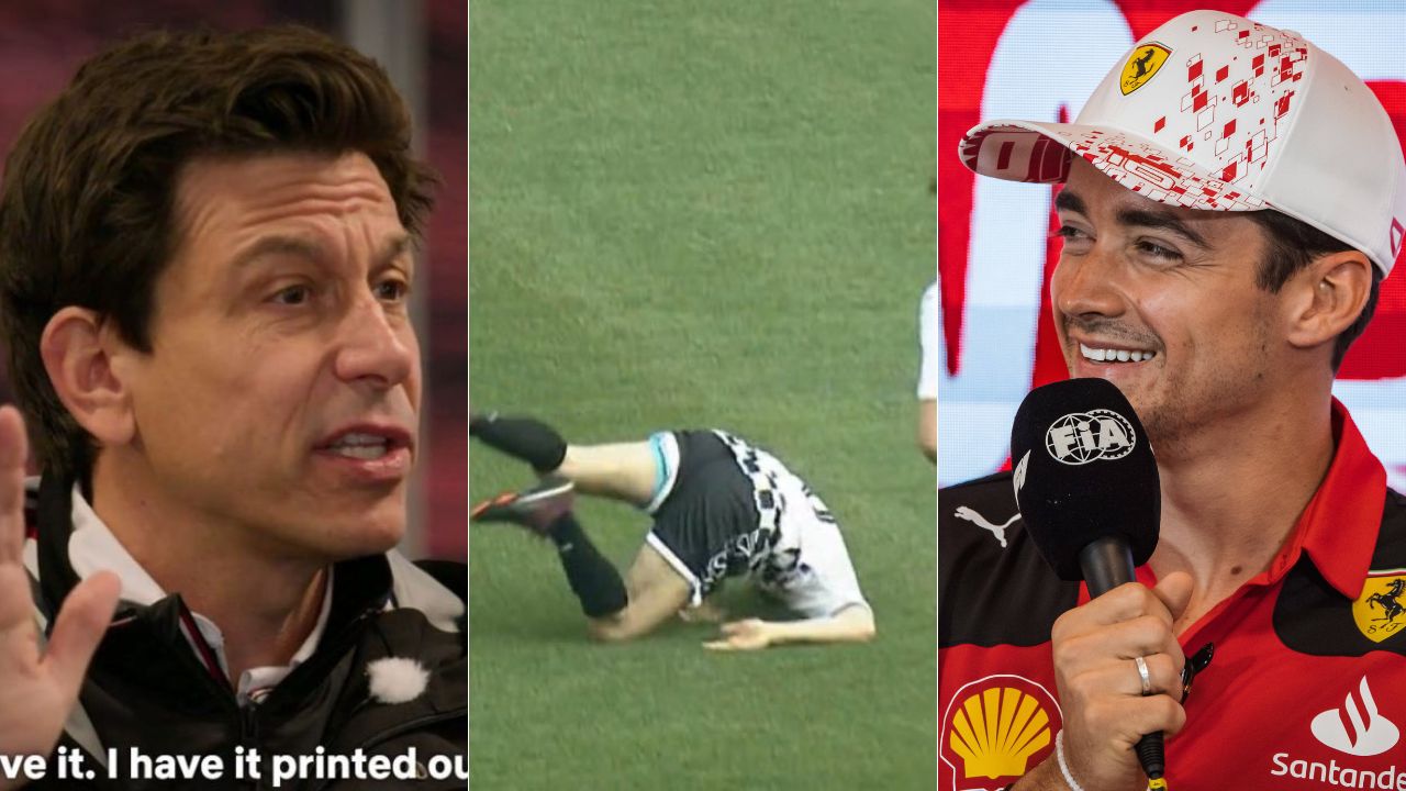 "I Have the Picture": Charles Leclerc Makes Toto Wolff Point After Pierre Gasly Claims He Did Not Tackle the Monegasque