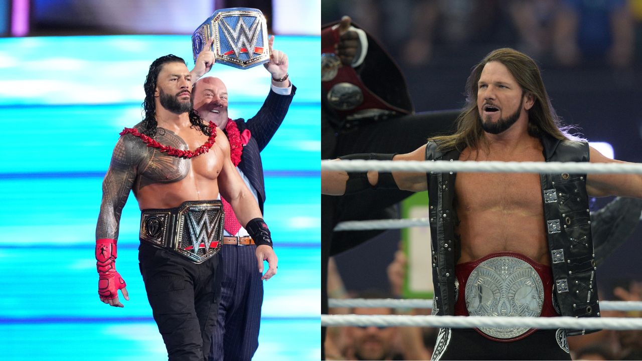 Roman Reigns AJ Styles