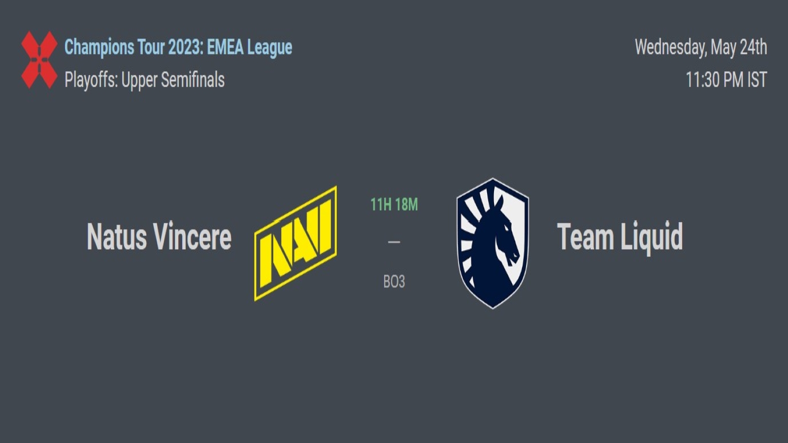 NAVI vs Team Liquid Valorant EMEA UB Semis; Predictions, Head-to-Head, Where to Watch