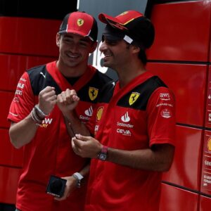 Carlos Sainz Labels SF-23 ‘Hilarious’ Only to Beat Charles Leclerc in a Silly Competition