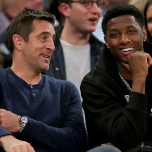 “Sauce” Gardner Says Aaron Rodgers Picked On Him for the Entire Knicks Game, All Because He Did Not Know Who Jessica Alba Was